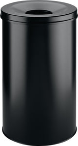 DURABLE Abfallbehälter 30 l schwarz H492 x Ø315 mm selbstlöschend mit Flammenlöschkopf