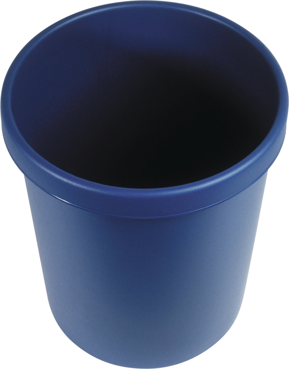 HELIT Papierkorb 18 l mit Griffrand, lichtgrau, Ø 315 mm, 6er-Pack