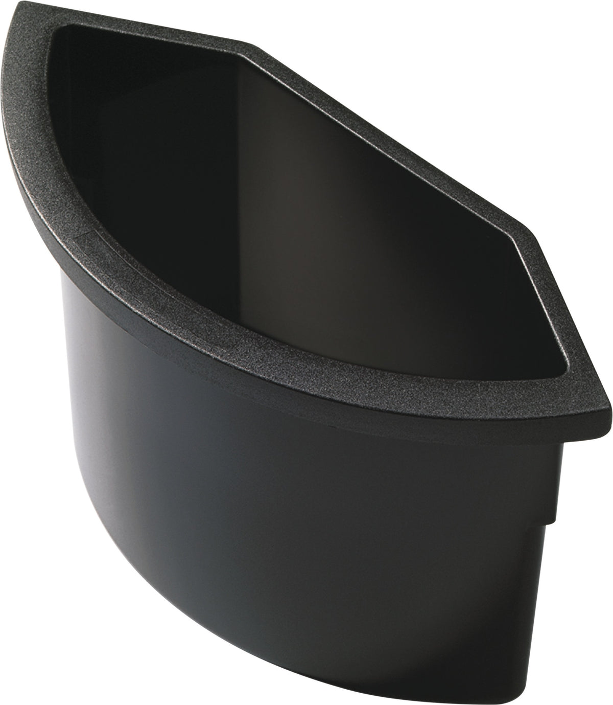 HELIT Abfalleinsatz Kunststoff schwarz 2 Liter – 5er-Pack für Papierkörbe