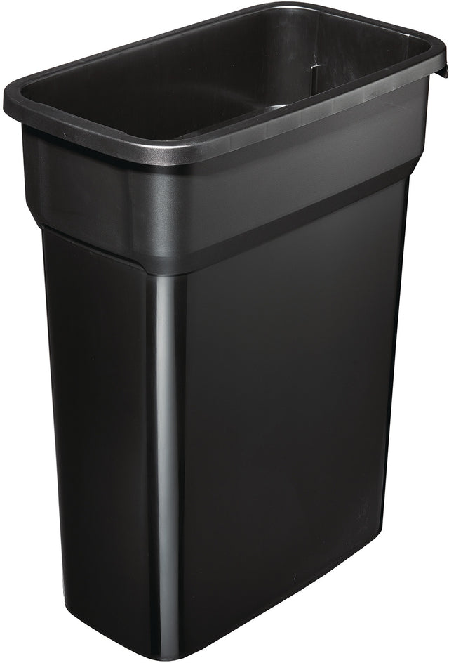 ROTHO Wertstoffsammler 55l schwarz H610xB490xT290mm mit Müllsackhalter