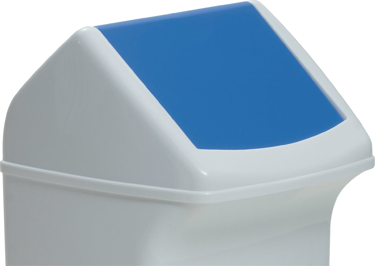 DURABLE Deckel PE gelb 330x330 mm mit Einwurfklappe für 40 l Abfallsammler