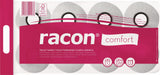 Toilettenpapier racon® 2-lagig, 64 Rollen à 250 Blatt, Recycling-Tissue, weiß