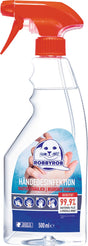 ROBBYROB Hände-Desinfektionsmittel 500 ml – schnelle Desinfektion für Oberflächen und Hände