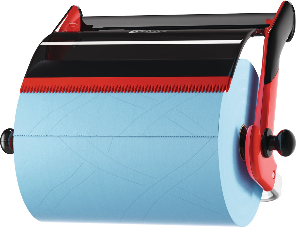 TORK Papierspender-Set mit Bodenständer und 2 Rollen Mehrzweck-Papierwischtüchern