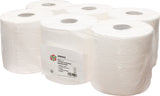 ELOS Handtuchrolle ELOclean Eco Midi Centerfeed unperforiert 1-lagig weiß 300 m Recycling