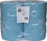 ELOS ELOwipe XL Putztuch blau 2-lagig – 2 Rollen à 1000 Blatt, 360 m