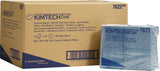 KIMTECH Prozesswischtuch 7622, 490 x 381 mm, blau, 1-lagig, viertelgefaltet, 12 Beutel à 35 Tücher
