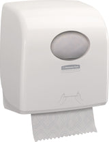 AQUARIUS SLIMROLL Rollenhandtuchspender klein – Kompakter Spender mit Restrollenfunktion