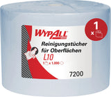 WYPALL L10 EXTRA Putztuch 7202, 1-lagig perforiert, AIRFLEX, 1000 Tücher
