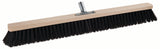 Sorex Saalbesen Rosshaar 500 mm mit Metallstielhalter Flachholz – Naturhaar für feinen Schmutz