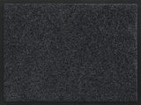 HAMAT Fußmatte Objektqualität anthrazit 600x800 mm – Schwer entflammbar, 9 mm, Polyamid