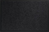 HAMAT Fußmatte waschbar schwarz PA 600x900 mm – rutschfester Vinylrücken für Innenbereiche