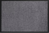 HAMAT Fußmatte waschbar schwarz PA 600x900 mm – rutschfester Vinylrücken für Innenbereiche
