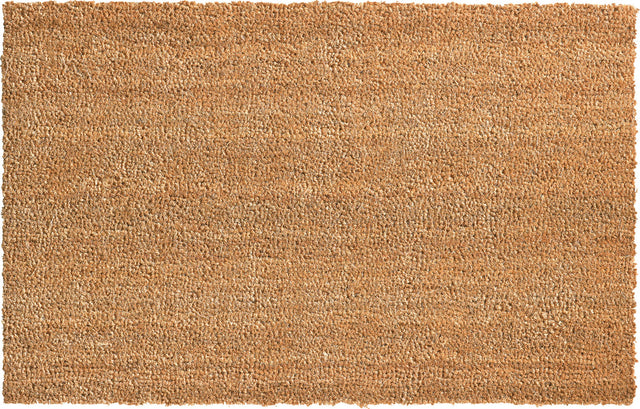 HAMAT Fußmatte natur Kokos 600x400x24 mm – Rutschfeste Schmutzfangmatte für den Innenbereich