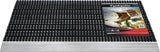 HAMAT Fußmatte Alu-Anlaufkante schwarz/silber PP/Alu 430x750x22 mm für den Außenbereich