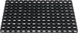 HAMAT B. V. Fußmatte offene Ringe schwarz Gummi 400x600x22 mm für den Außenbereich
