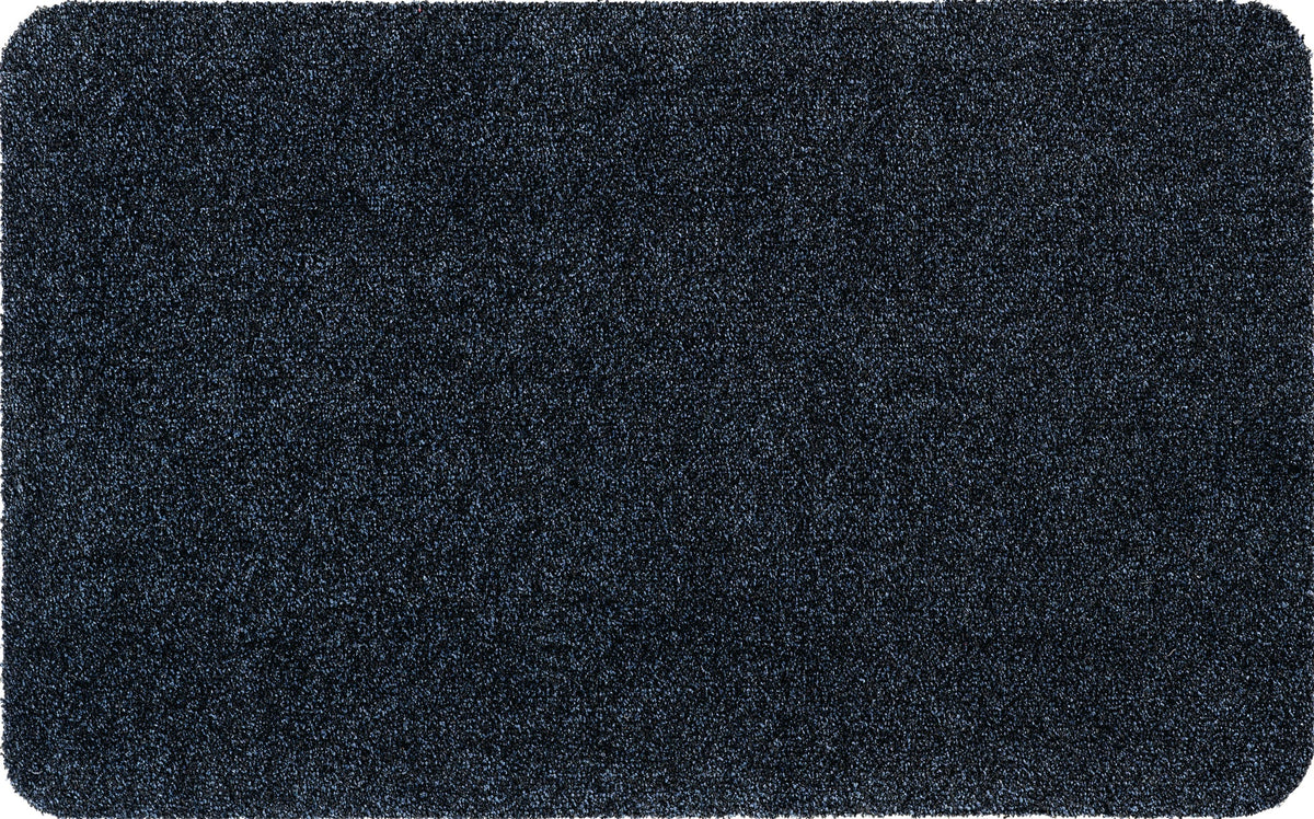 HAMAT Fußmatte grau 800x500 mm – waschbare Polyester-Matte für den Innenbereich