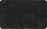 HAMAT Fußmatte grau 800x500 mm – waschbare Polyester-Matte für den Innenbereich