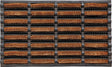 HAMAT Fußmatte schwarz/natur 60% Gummi 40% Kokos 750x450x25 mm
