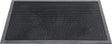 HAMAT Fußmatte schwarz 700x460 mm – genoppte Gummimatte für den Außenbereich, ca. 15 mm stark