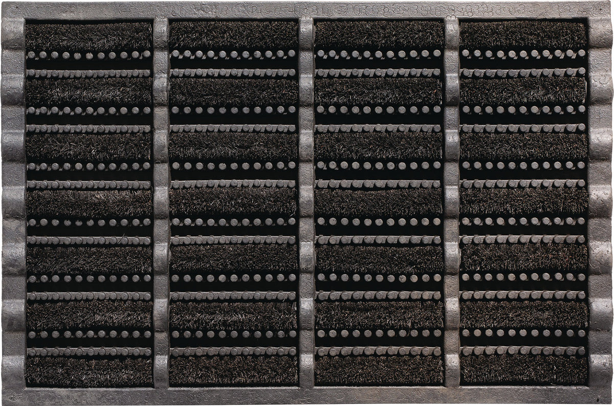 HAMAT Fußmatte schwarz 60% Gummi / 40% Kokos 600x400x25 mm