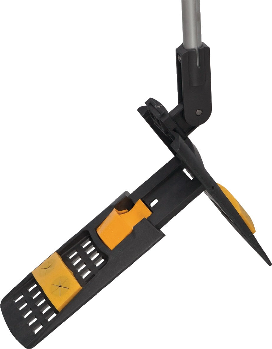 VERMOP Sprintmopp-Set mit Mopp-Halter und Alustiel 400 mm – Kunststoff, 1400 mm