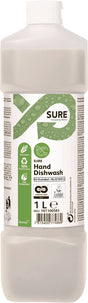 SURE Handspülmittel Hand Dishwash 1l – Konzentriert, EU-Ecolabel, 6er-Pack