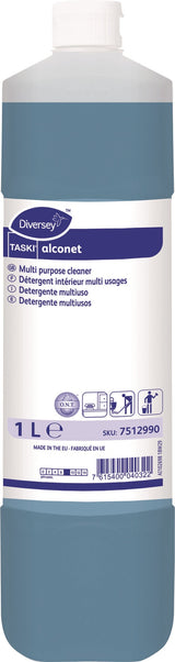 TASKI alconet Mehrzweckreiniger Konzentrat 1l Flasche – streifenfrei