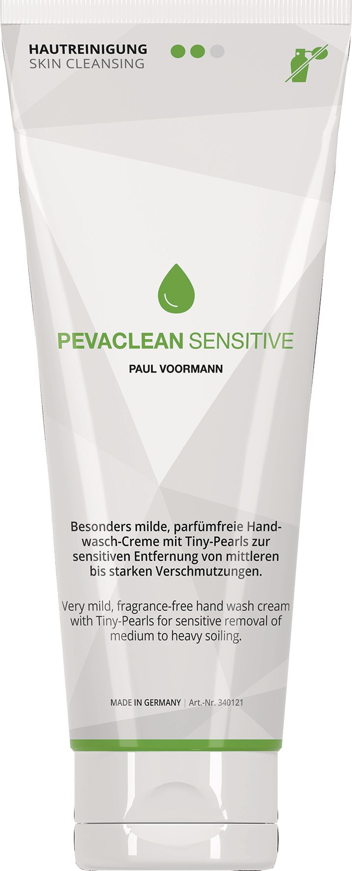 Handwaschcreme PEVACLEAN 250 ml unparfümiert von PAUL VOORMANN – hautfreundlich & HACCP-bewertet