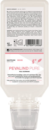 PEVALIND PURE Hautpflege-Lotion 100 ml von PAUL VOORMANN – pH-hautneutral, silikonfrei, parfümfrei