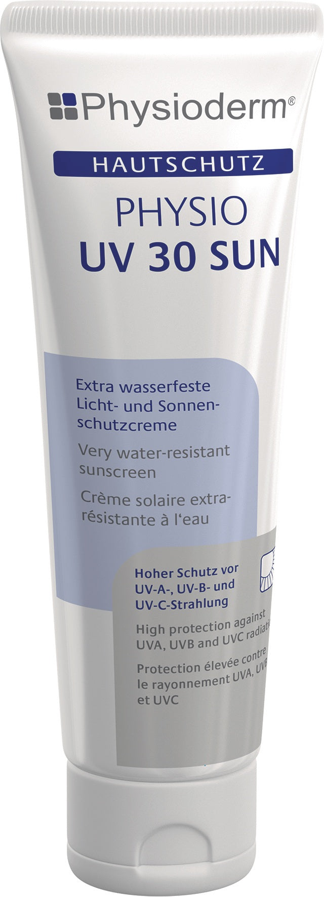 PHYSIODERM PHYSIO UV 30 SUN Hautschutzcreme, wasserfest, LSF 30, 100 ml Tube