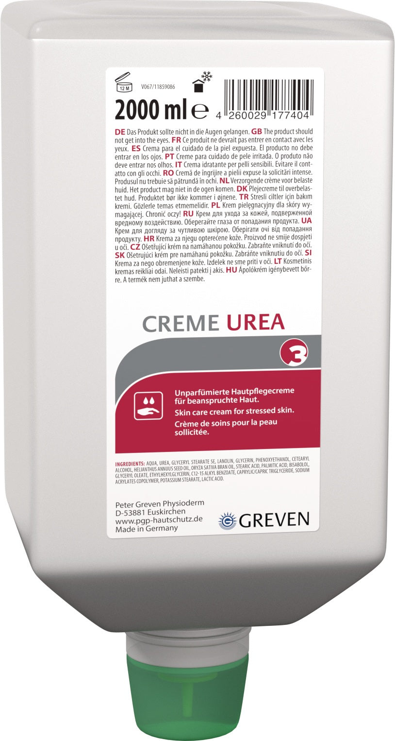 Hautpflegecreme PHYSIODERM CUREA PURE 1l O/W-Emulsion Varioflasche von GREVEN