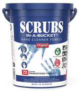 SCRUBS Handreinigungstuch 72 St. Eimer – ohne Wasser, für starke Verschmutzungen
