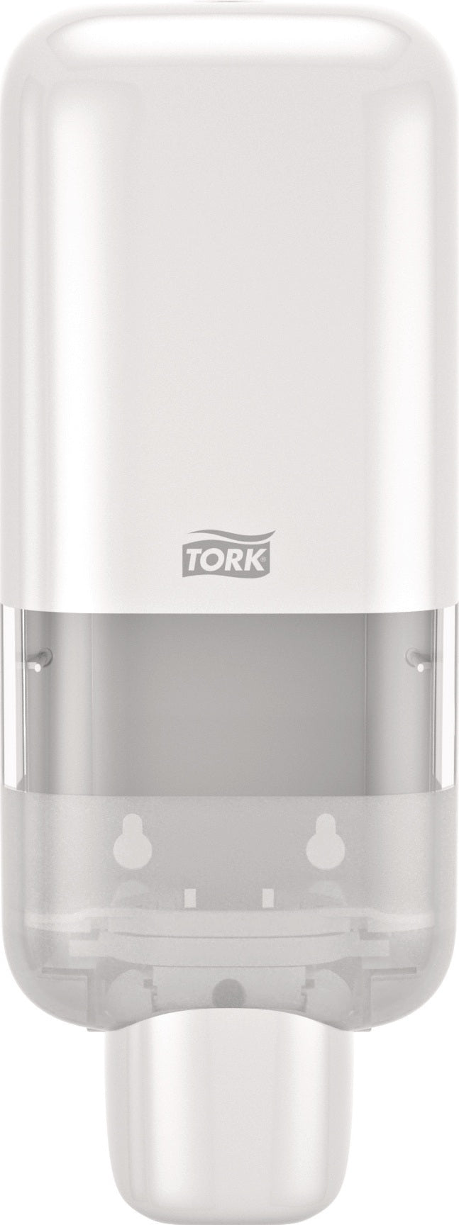 TORK Seifenspender 525 ml – Weißer Wandspender für Seife und Händedesinfektion