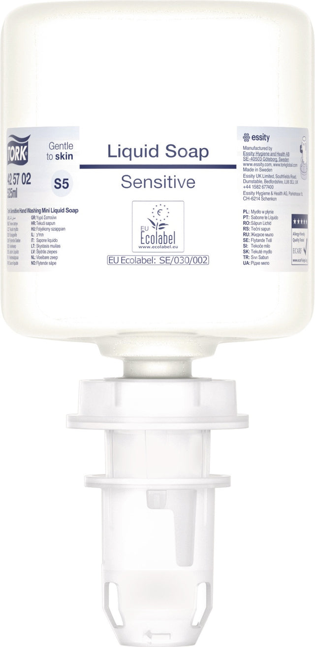TORK Premium Seifencreme 525 ml – parfümfreie Flüssigseife für empfindliche Haut