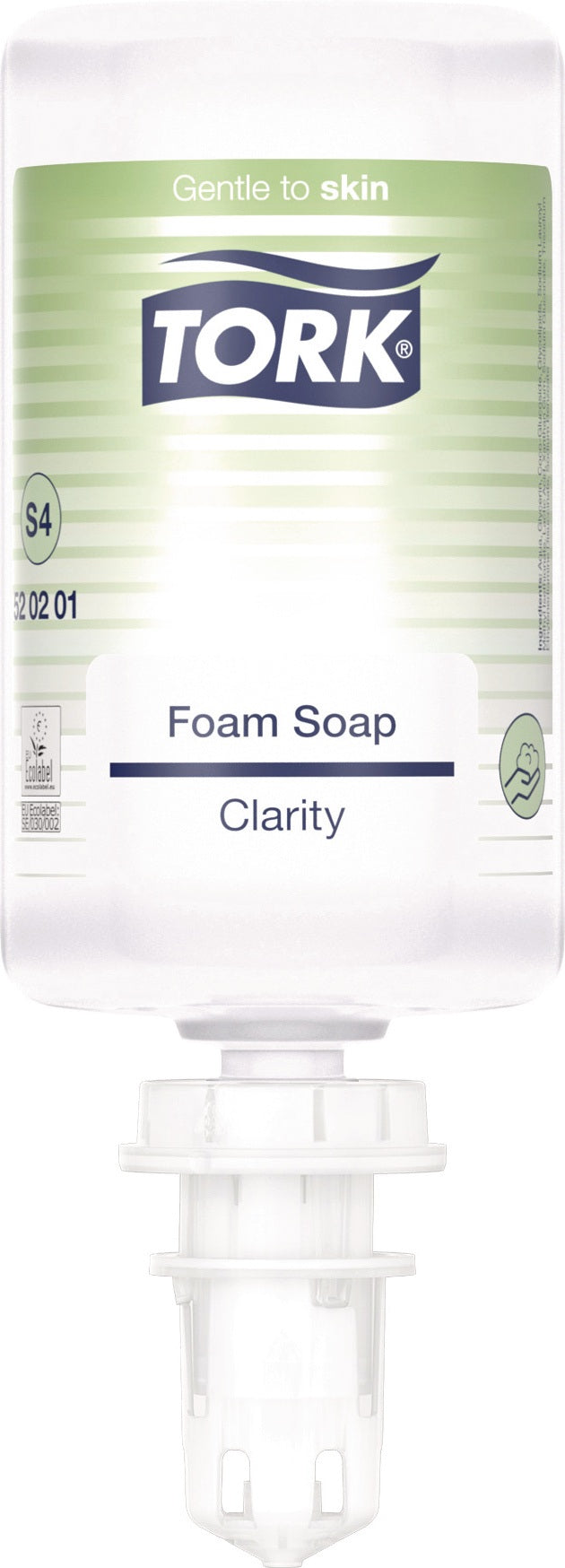 TORK Premium Schaumseife 520201 – 1 Liter, parfümfrei, mild, transparent