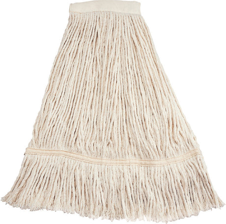 Vileda Ersatz-Mopp CO aus 100 % Baumwolle mit Fransenband – kochfest, ca. 400 g