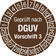 Mehrjahresprüfplakette Ø 30 mm 2025-2034 Folie 100 Stück von Moedel