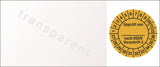 Mehrjahresprüfplakette 2025-2034, 25x60 mm, selbstklebende Folie, 100 Stück von Schilderfabrikation Moedel