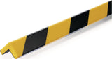 DURABLE Eckschutz gelb/schwarz 1000 mm – Magnetisches PU-Schaum Profil Typ C25R