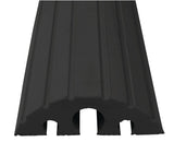 Dancop Schlauch- und Kabelbrücke 1200x210x65 mm Vollgummi gelb für Kabel bis Ø 40 mm