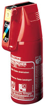 GLORIA KFZ-Pulverfeuerlöscher 1 kg mit Dauerdruck und Halter – Brandklassen 8A 34B C