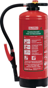 GLORIA Schaumfeuerlöscher 6 l Aufladegerät Brandklasse 34 A 144 B mit Wandhalter