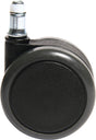 TOPSTAR Sicherheits-Doppelrollen 65 mm für harte Böden, Stift 23 mm, 5er-Set