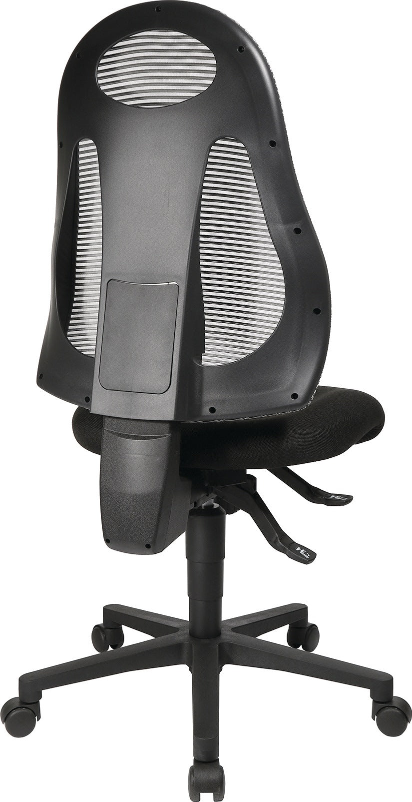 TOPSTAR Bürodrehstuhl mit Synchrontechnik schwarz, ohne Armlehnen, 420-530 mm