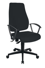 TOPSTAR Bürodrehstuhl mit Permanentkontakt royalblau 420-550 mm ohne Armlehnen, 110 kg