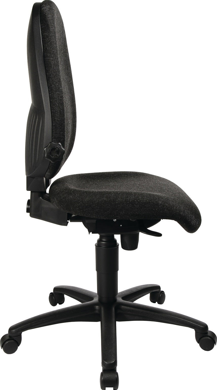 TOPSTAR Bürodrehstuhl mit Synchrontechnik schwarz 450-550 mm ohne Armlehnen