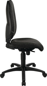 TOPSTAR Bürodrehstuhl mit Synchrontechnik schwarz 450-550 mm ohne Armlehnen
