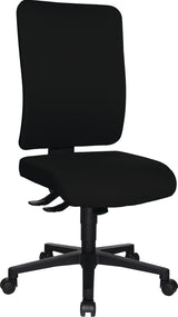TOPSTAR Bürodrehstuhl mit Synchrontechnik, schwarz, 110 kg, ohne Armlehnen