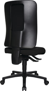 TOPSTAR Bürodrehstuhl mit Synchrontechnik, schwarz, 110 kg, ohne Armlehnen
